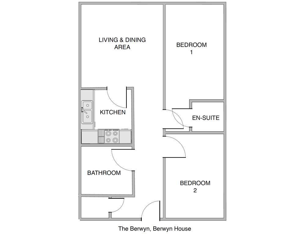 Apartamento The Berwyn - Berwyn House Wrexham Exterior foto